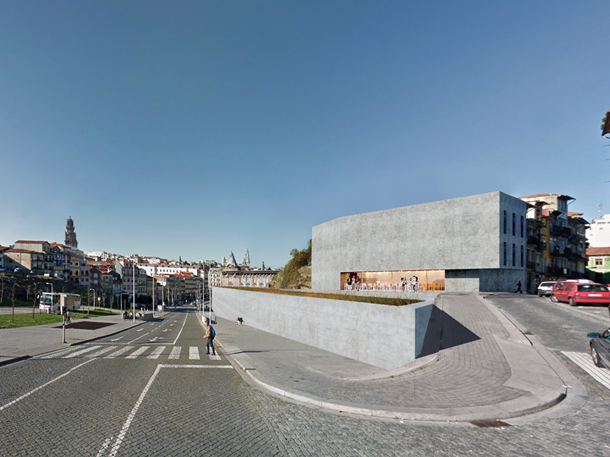 Urban Art Museum is a building caracterized by it's dense mass, but it still manages to emerge from it and have a dialog with it's surroundings.