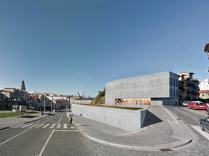 Urban Art Museum is a building caracterized by it's dense mass, but it still manages to emerge from it and have a dialog with it's surroundings.