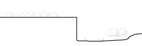 The artificialization of the cliff.